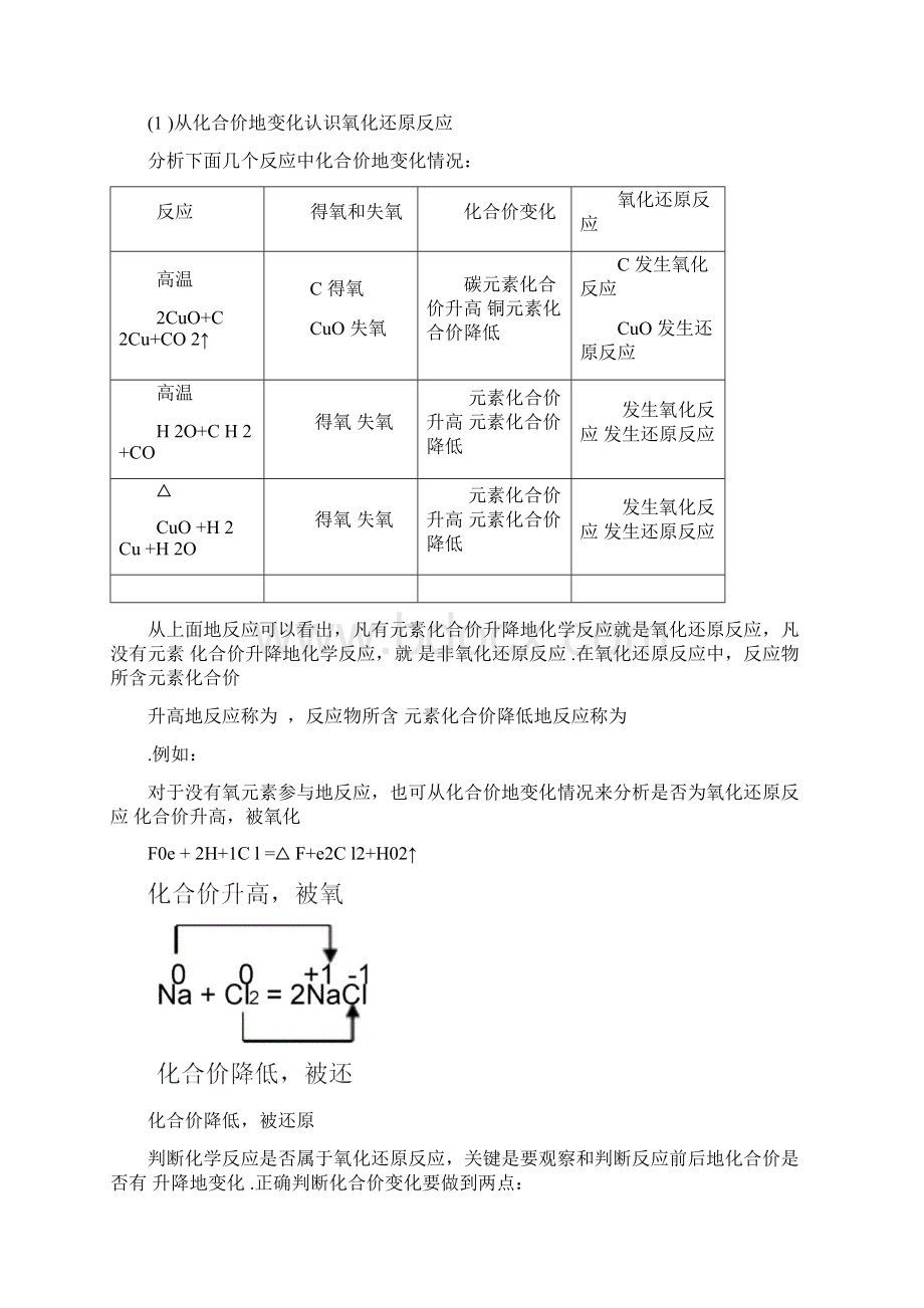 氧化还原反应优秀教案一.docx_第3页