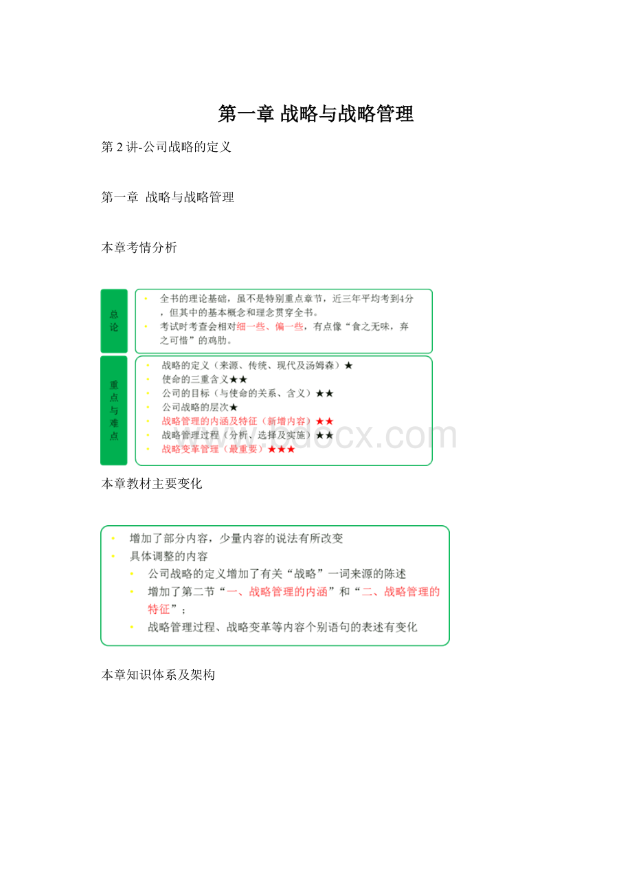 第一章 战略与战略管理Word格式.docx