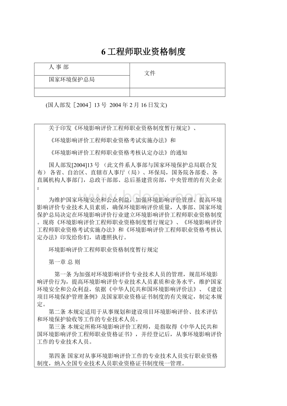 6工程师职业资格制度.docx