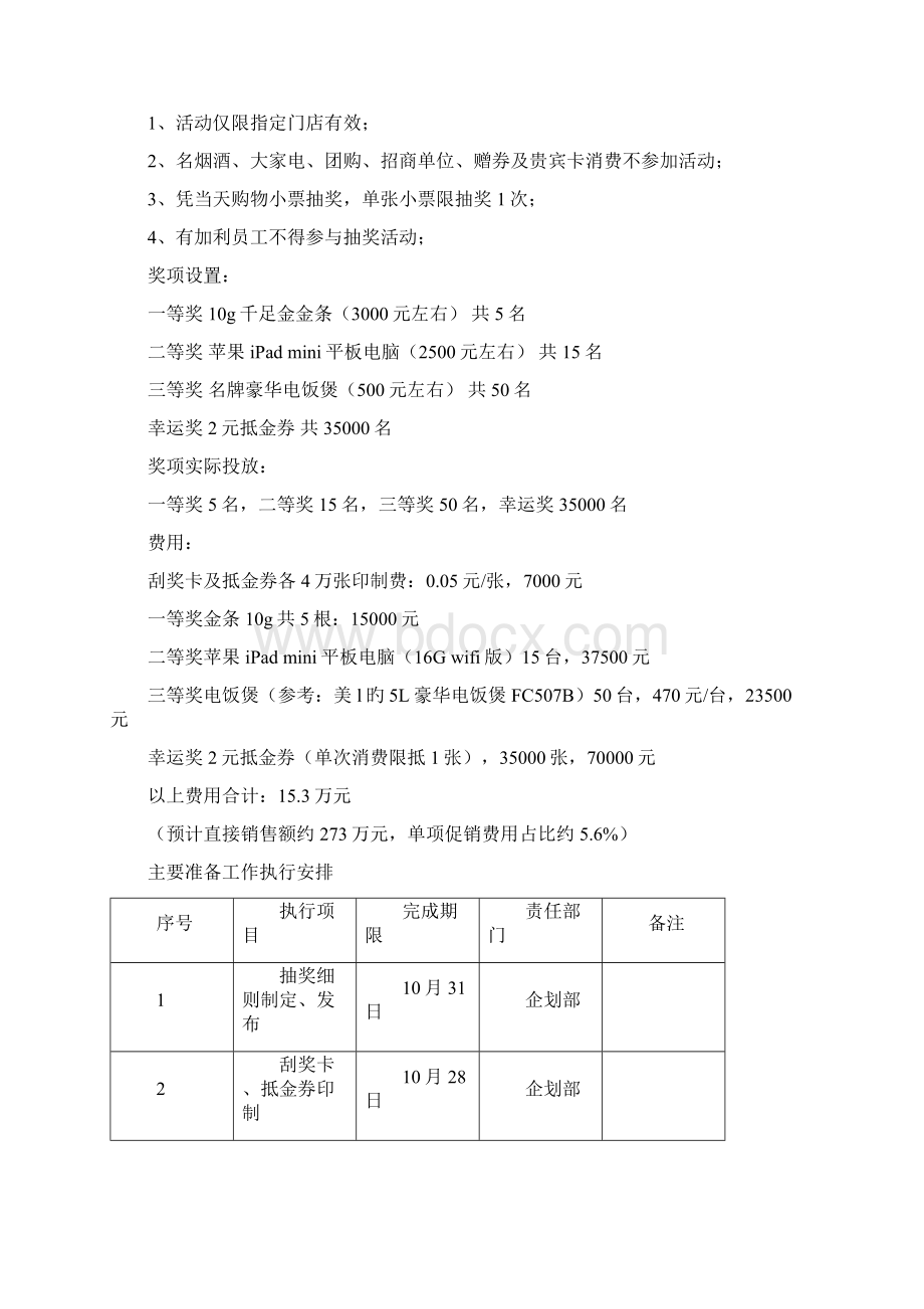 大型城市购物商场15周年店庆整体活动策划方案.docx_第3页