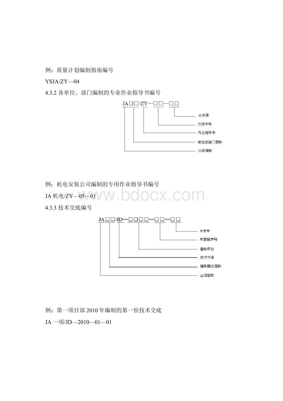 质量管理体系文件记录编号规则.docx_第3页