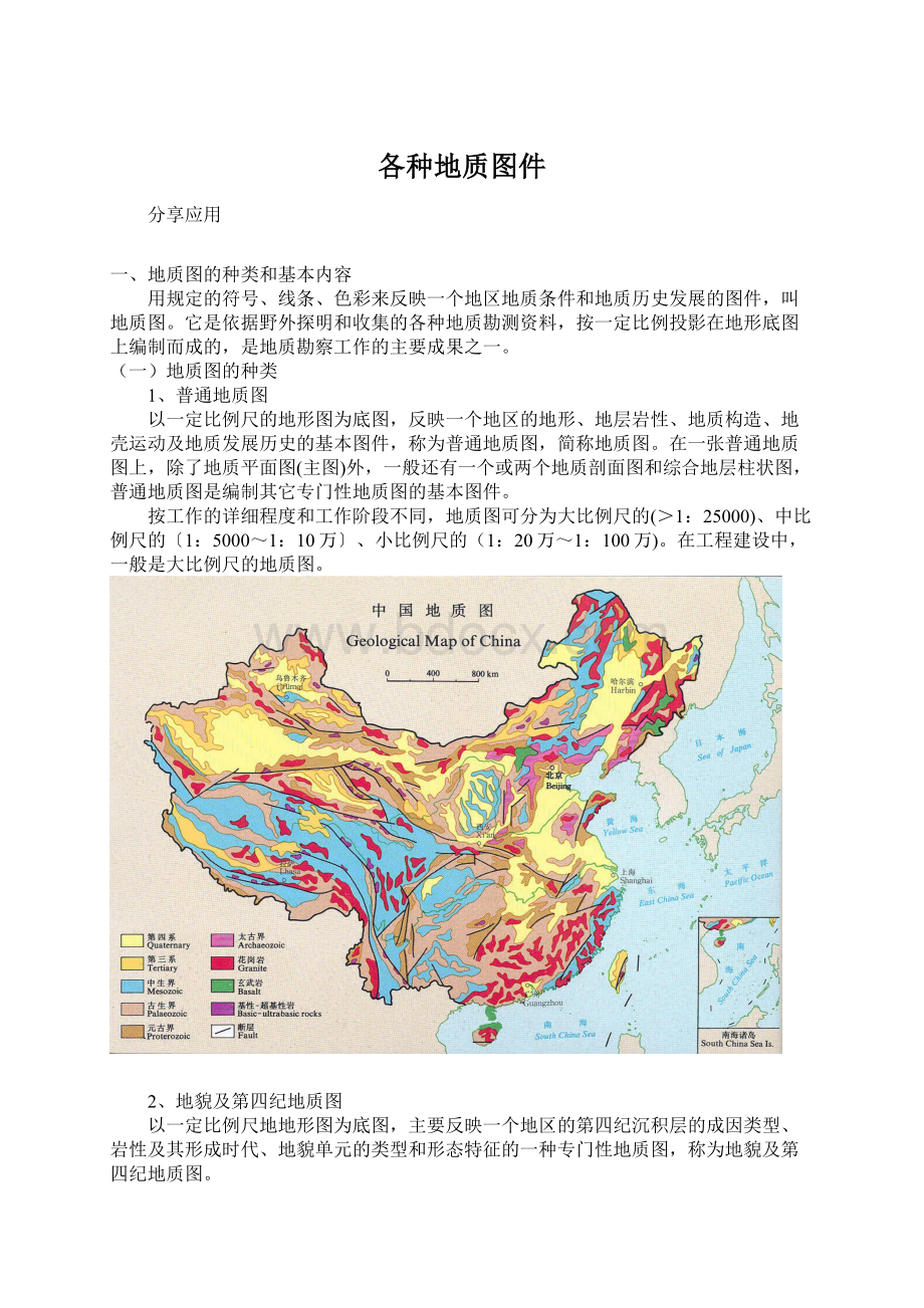 各种地质图件文档格式.docx_第1页