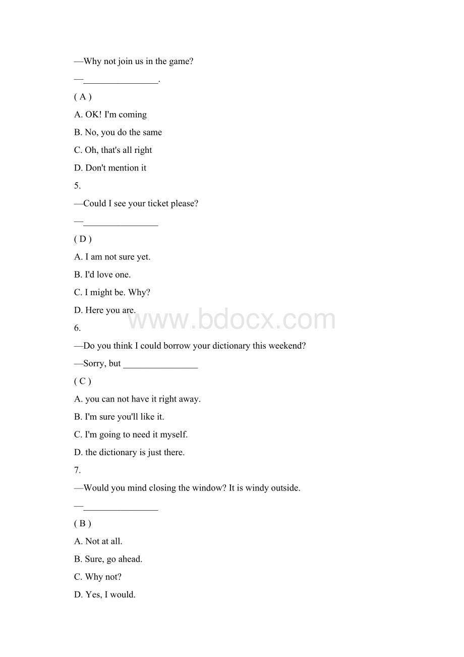 川大11年秋《大学英语三》第二次网上作业答案Word文档下载推荐.docx_第2页