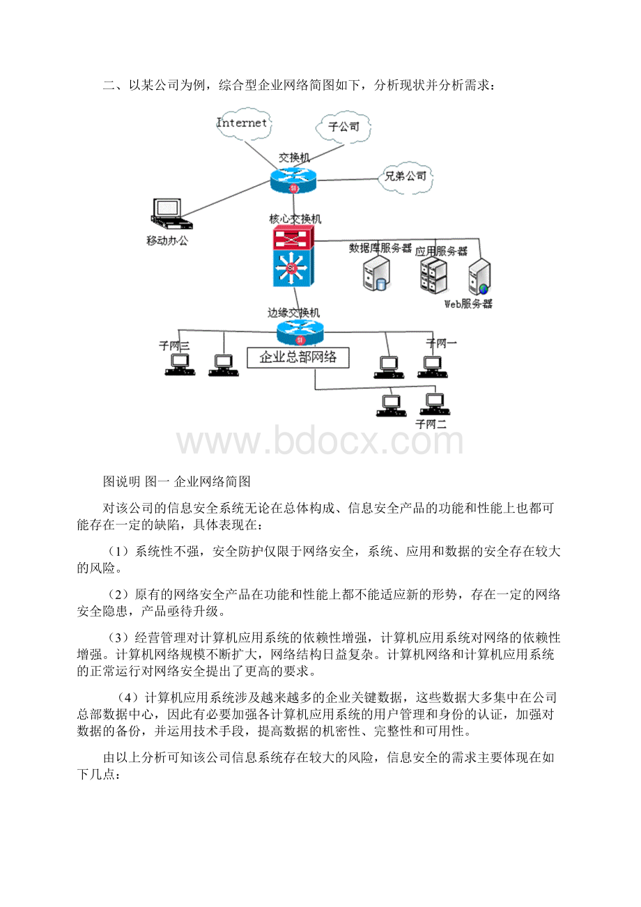 企业网络安全方案设计Word文档格式.docx_第2页