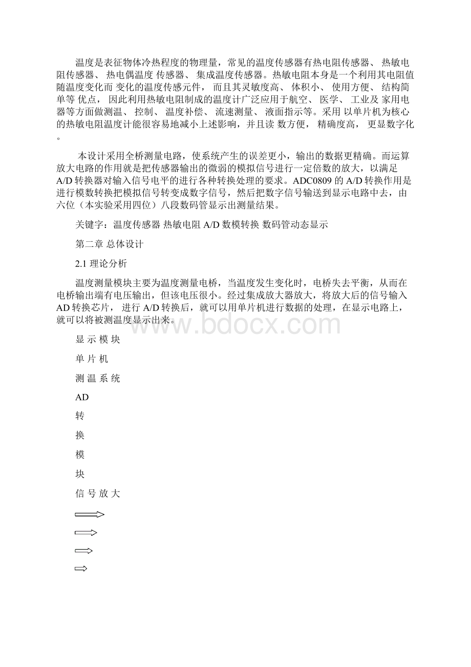 单片机课程设计热敏电阻测温显示系统.docx_第3页