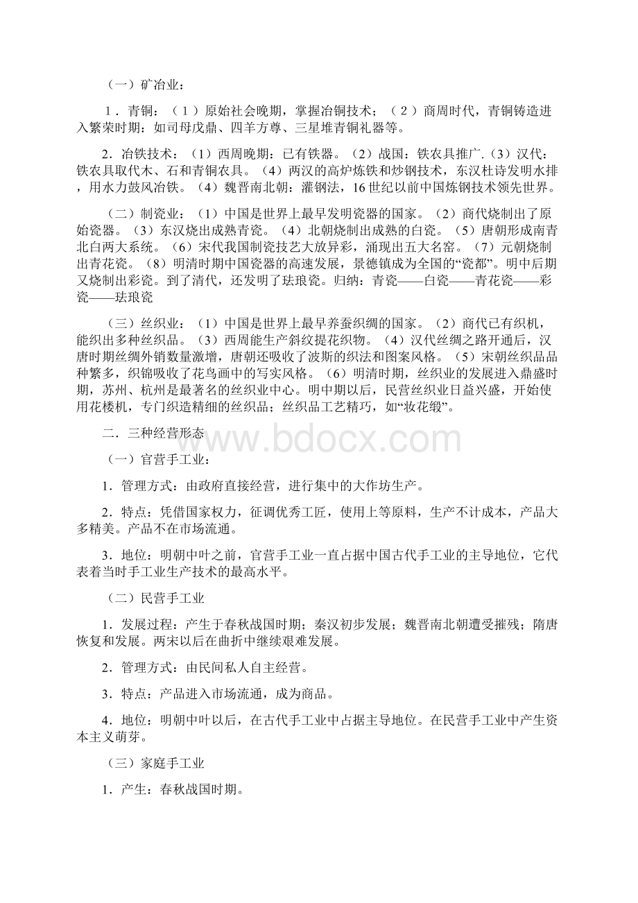 会考人教版历史必修二复习提纲.docx_第3页