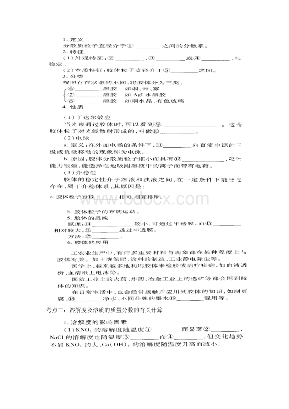 高三化学一轮复习 物质组成及性质 分类教案和习题以及解析.docx_第2页