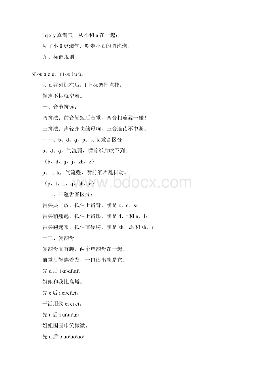 汉语拼音口诀大全Word文档下载推荐.docx_第3页