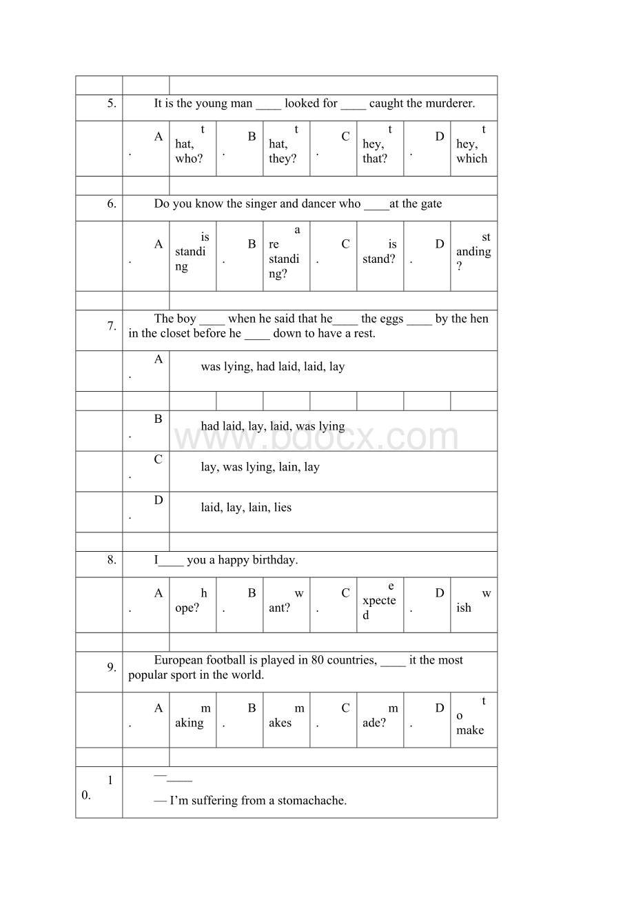 环球雅思入学测试题图文稿.docx_第2页