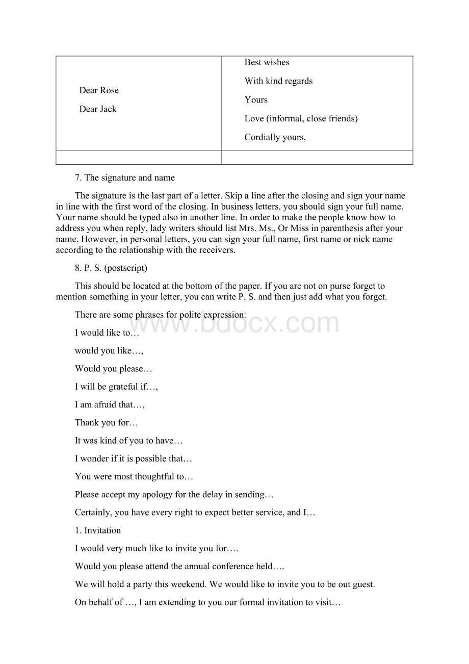 商务信件写作格式及方法Business Letter WritingWord格式文档下载.docx_第3页