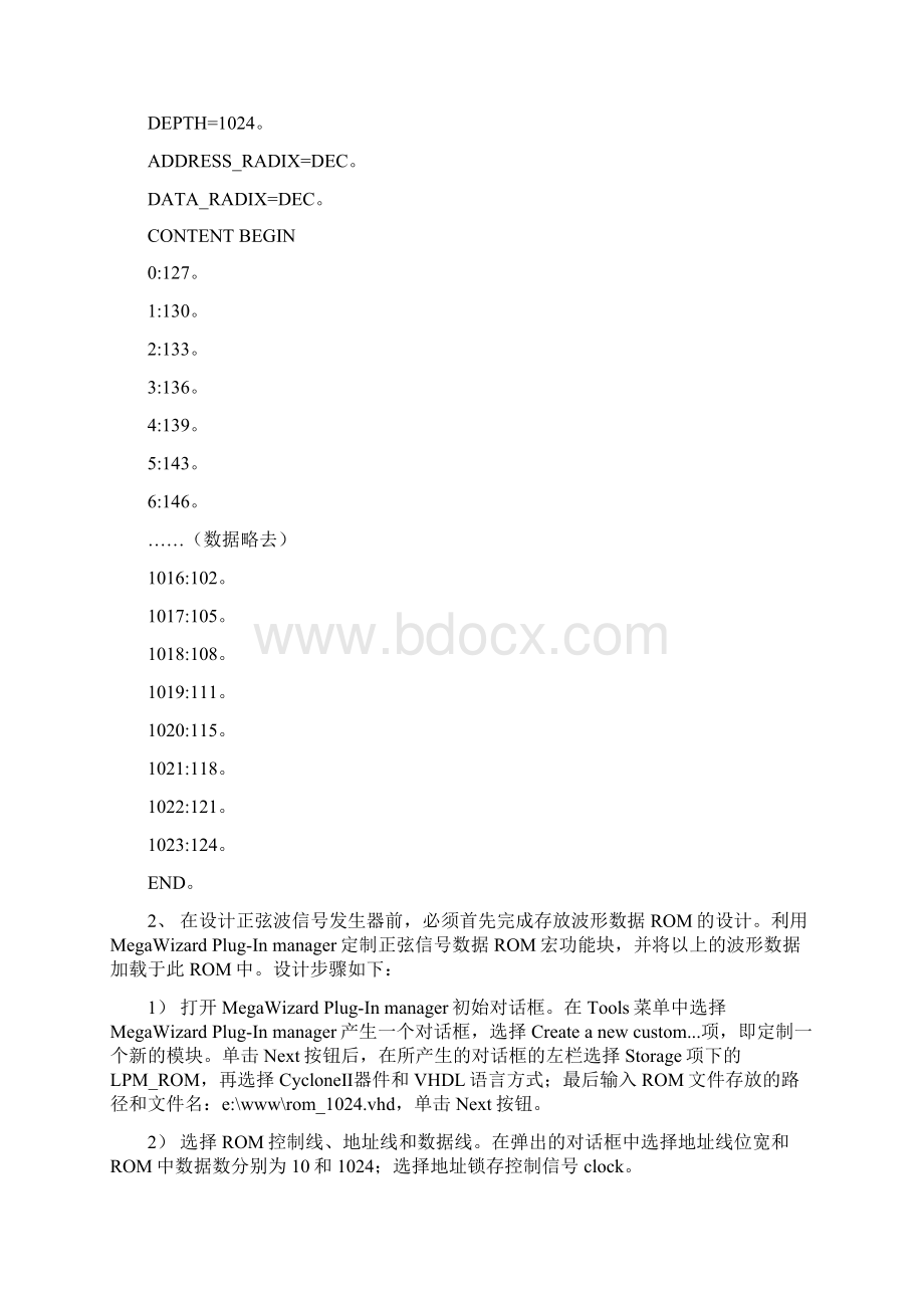 EDA课程报告正弦波信号发生器的方案设计书.docx_第3页