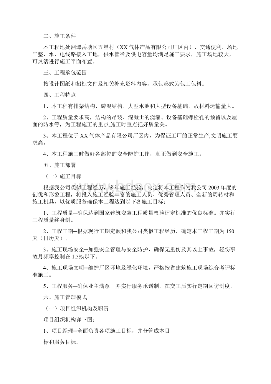 钢排架结构厂房施工组织设计方案.docx_第2页