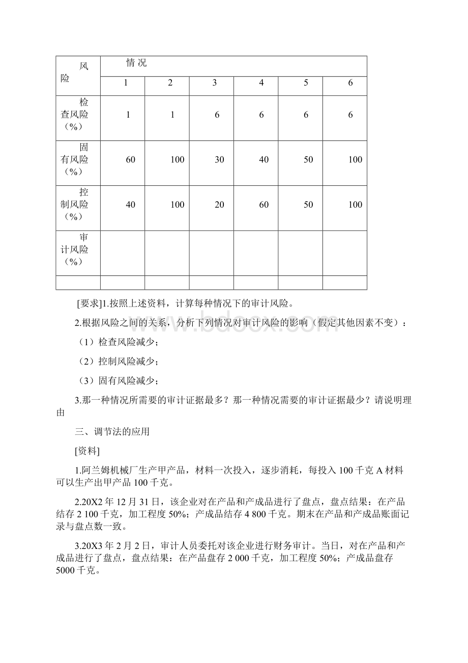 审计学案例分析题.docx_第2页