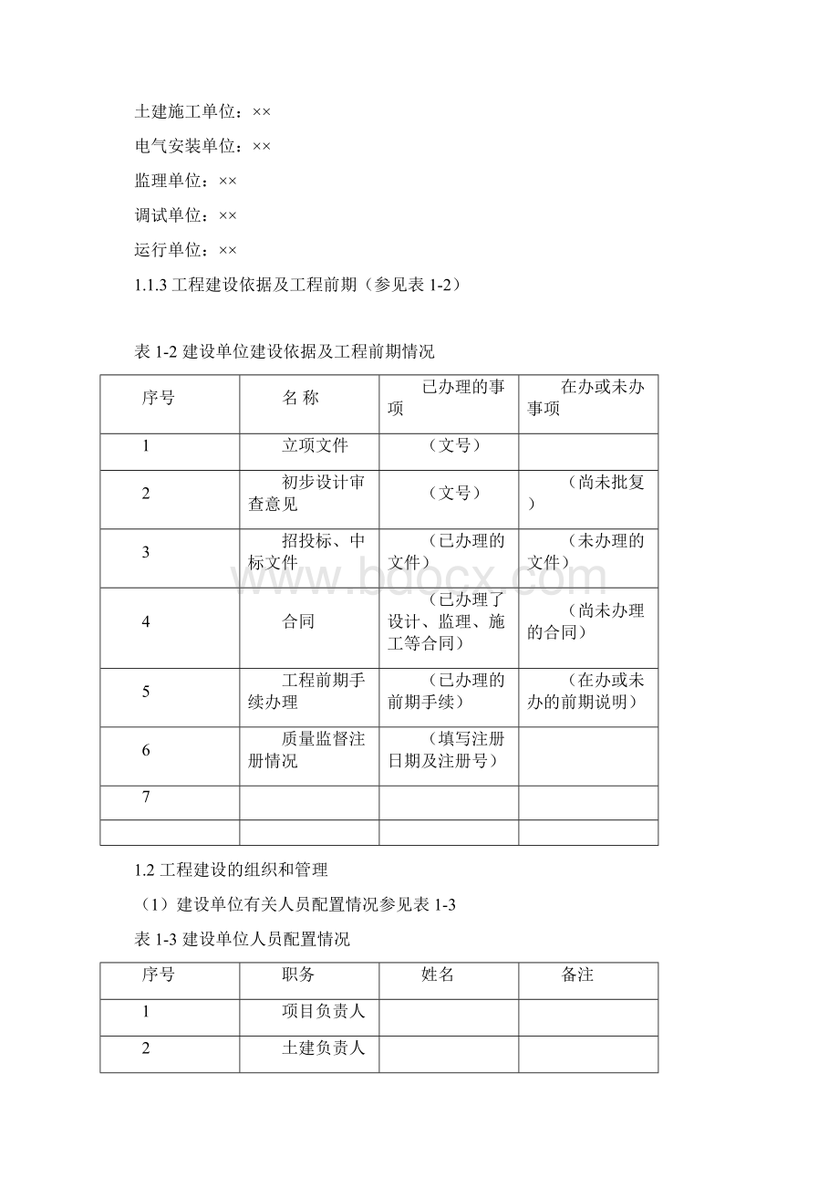 《110kV及以下变电站工程投运前质量监督汇报材料模板》090328.docx_第2页