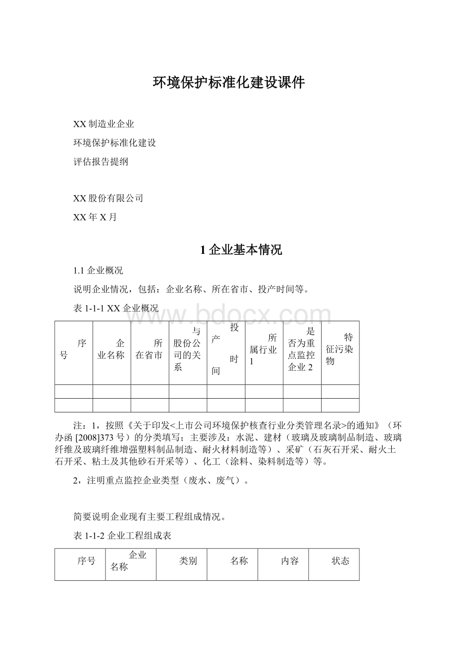 环境保护标准化建设课件Word文档下载推荐.docx_第1页