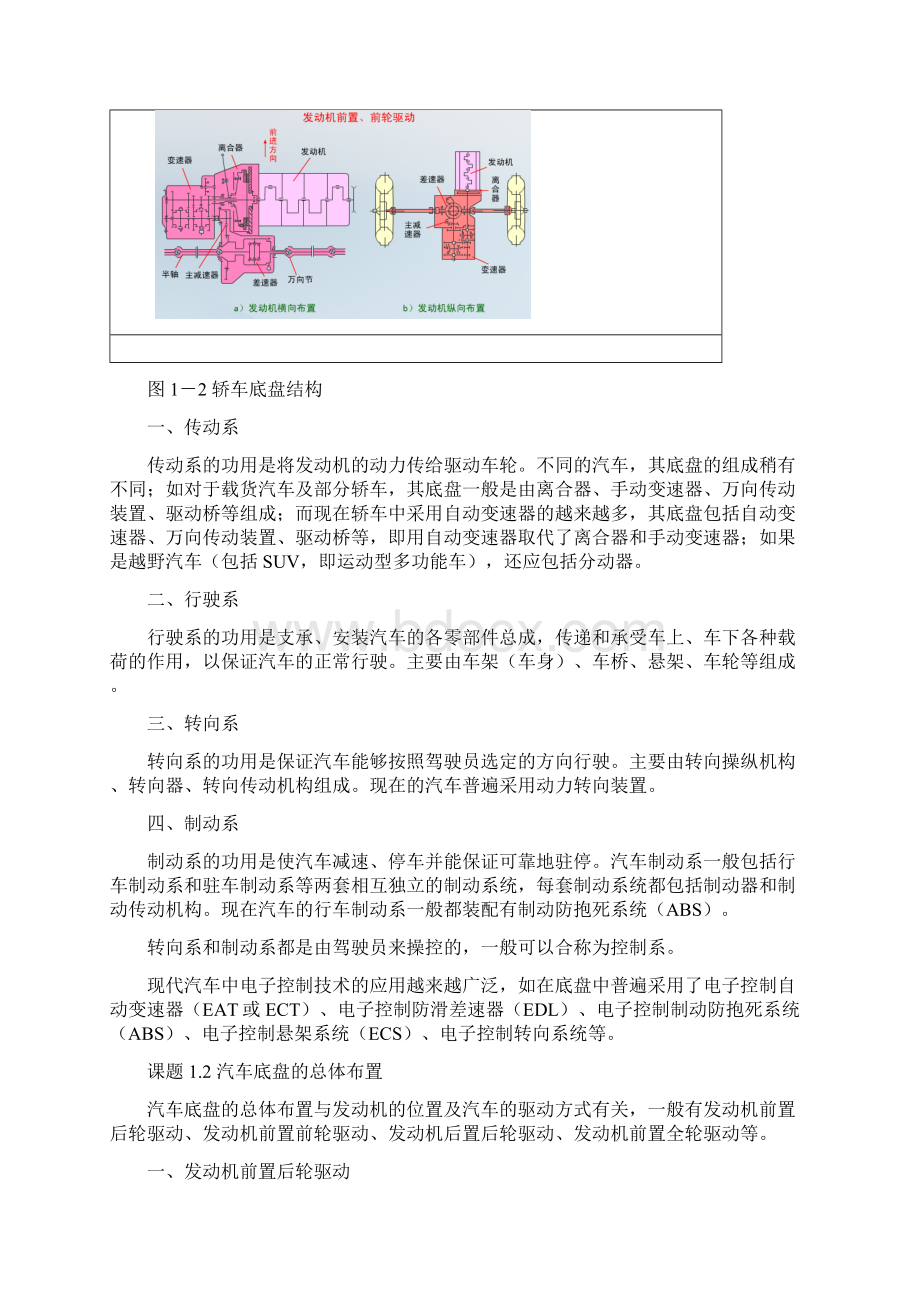 汽车底盘第一部分讲课教案.docx_第2页