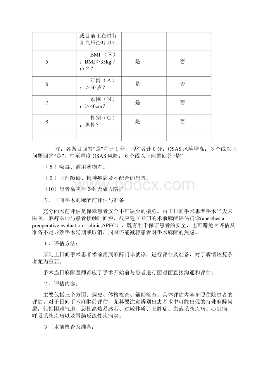 日间手术麻醉专家共识Word格式.docx_第3页