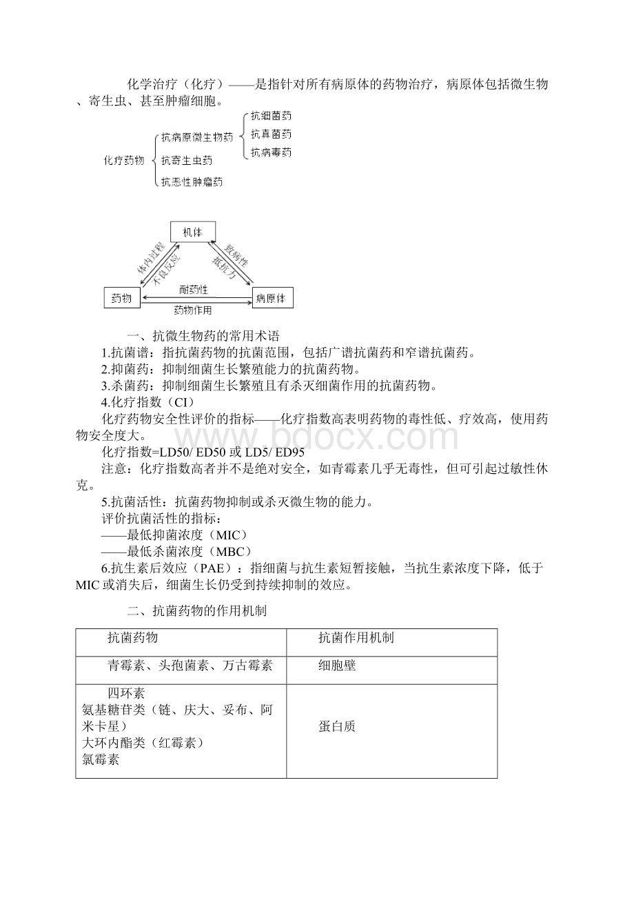 卫生类主管药师专业知识药理学抗微生物药.docx_第2页