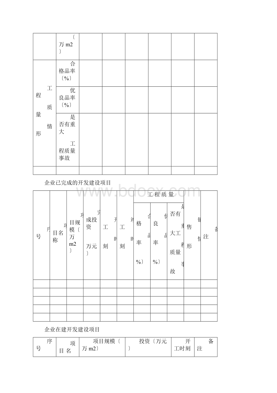 房地产开发企业资质申报表范本.docx_第3页