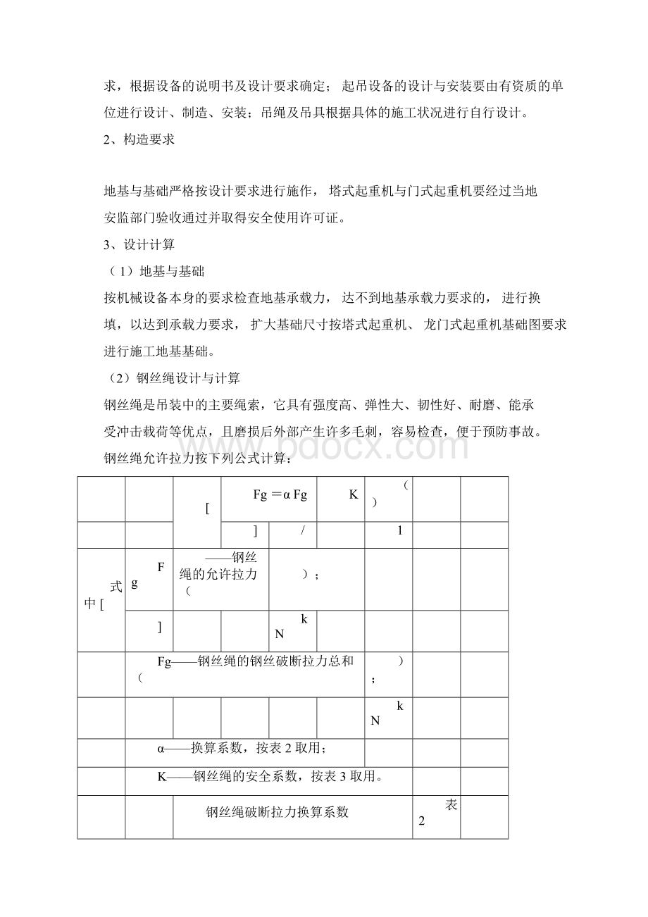 起重吊装工程安全专项施工方案本docxWord文件下载.docx_第2页