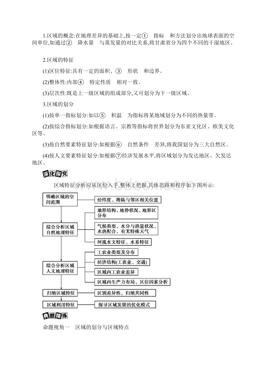 地理环境对区域发展的影响考点Word格式.docx_第2页