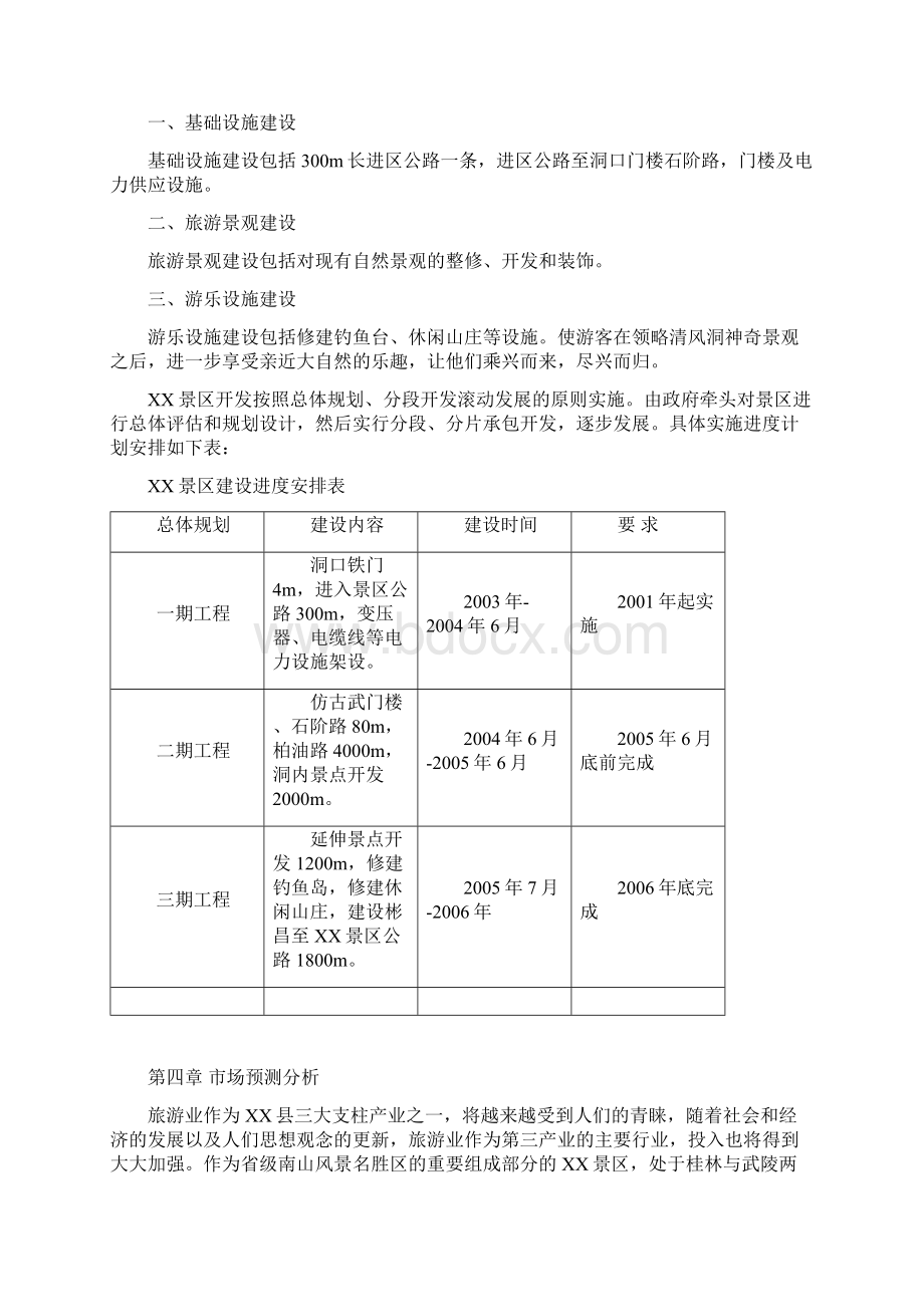 XX景区旅游开发项目建议书Word下载.docx_第3页