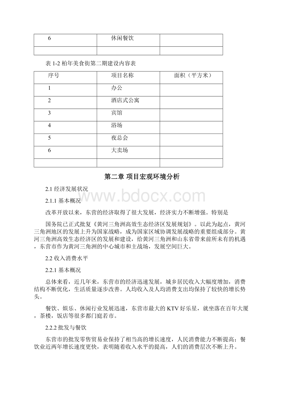 柏年美食街可行性研究报告.docx_第2页