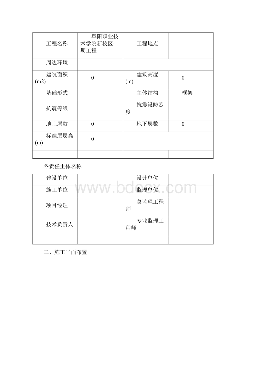 阜阳职业技术学院新校区一期工程工程30文档.docx_第2页