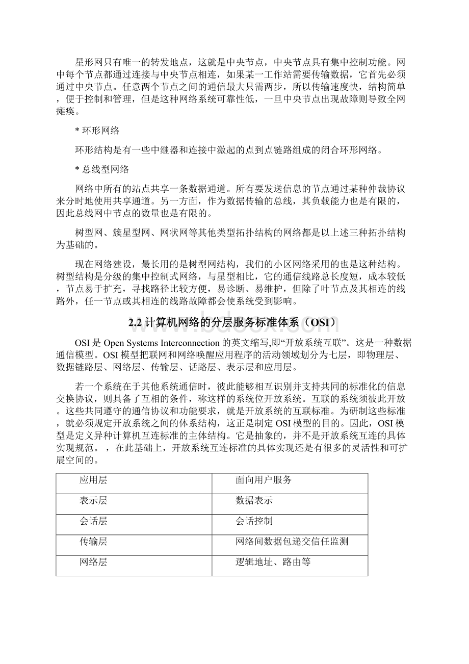 智能小区网络设计规划毕业论文正稿文档格式.docx_第3页