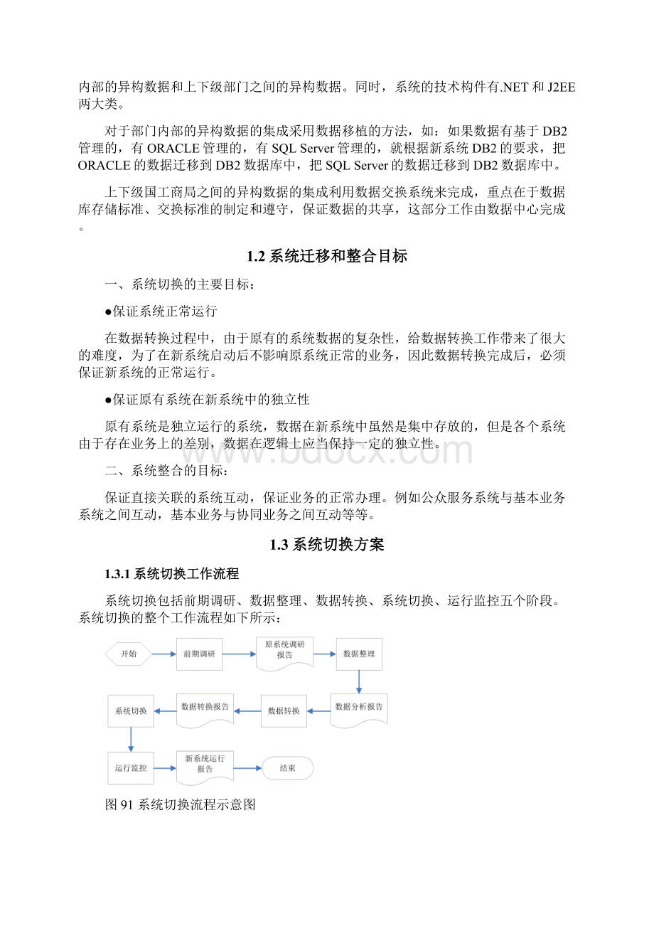 实用文档之新老系统迁移及整合方案Word下载.docx_第2页