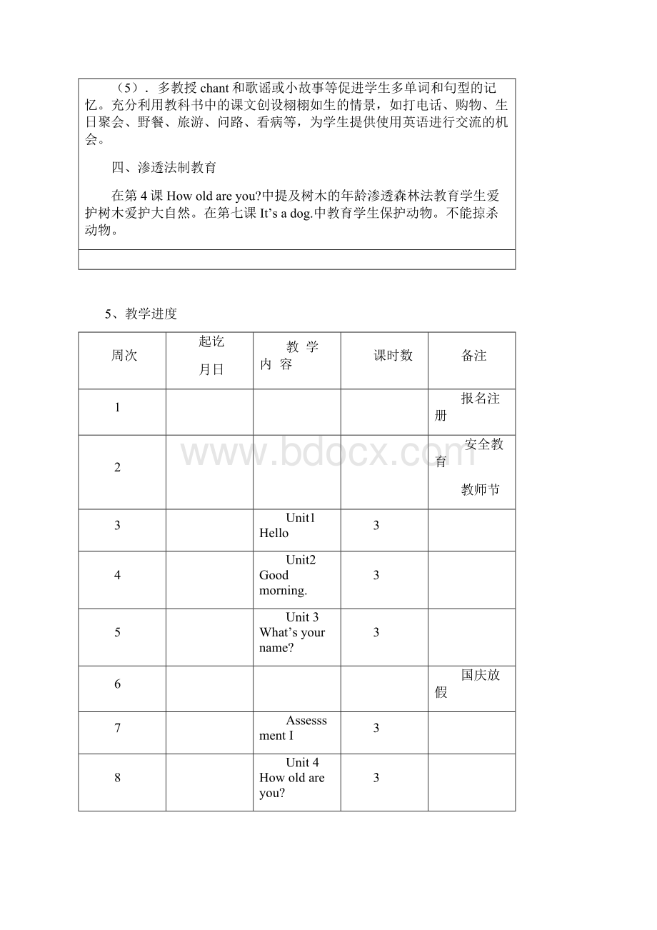 最新小学三年级上册英语教案全册精编版Word格式.docx_第3页