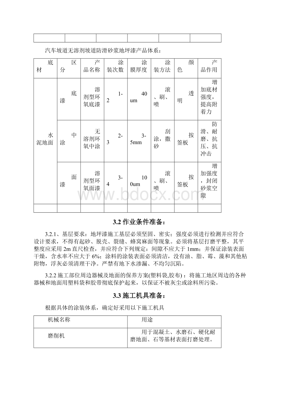 车库地坪漆施工组织方案最终版本.docx_第2页