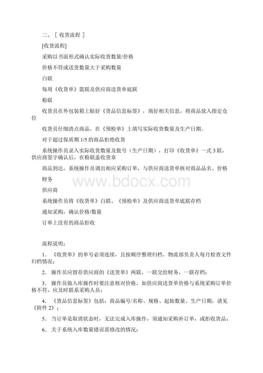 物流部管理制度及操作流程.docx_第2页