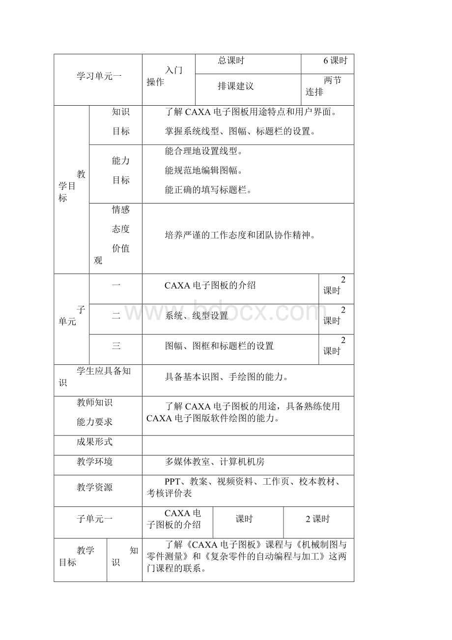 《CAXA电子图版》教学设计.docx_第3页