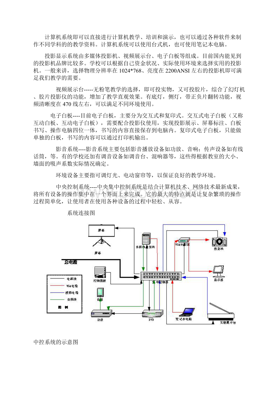 多媒体电教室施工方案书.docx_第2页