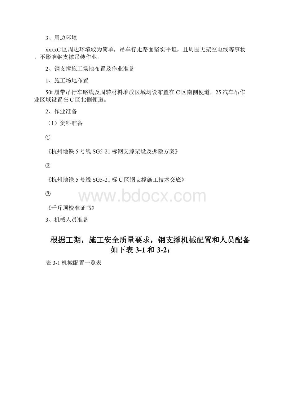 钢支撑施工技术交底大全.docx_第2页