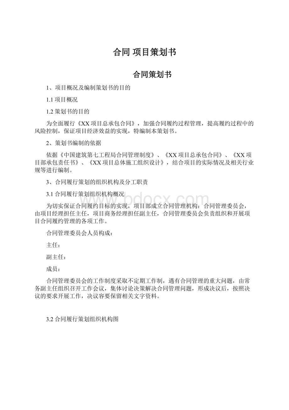 合同 项目策划书.docx