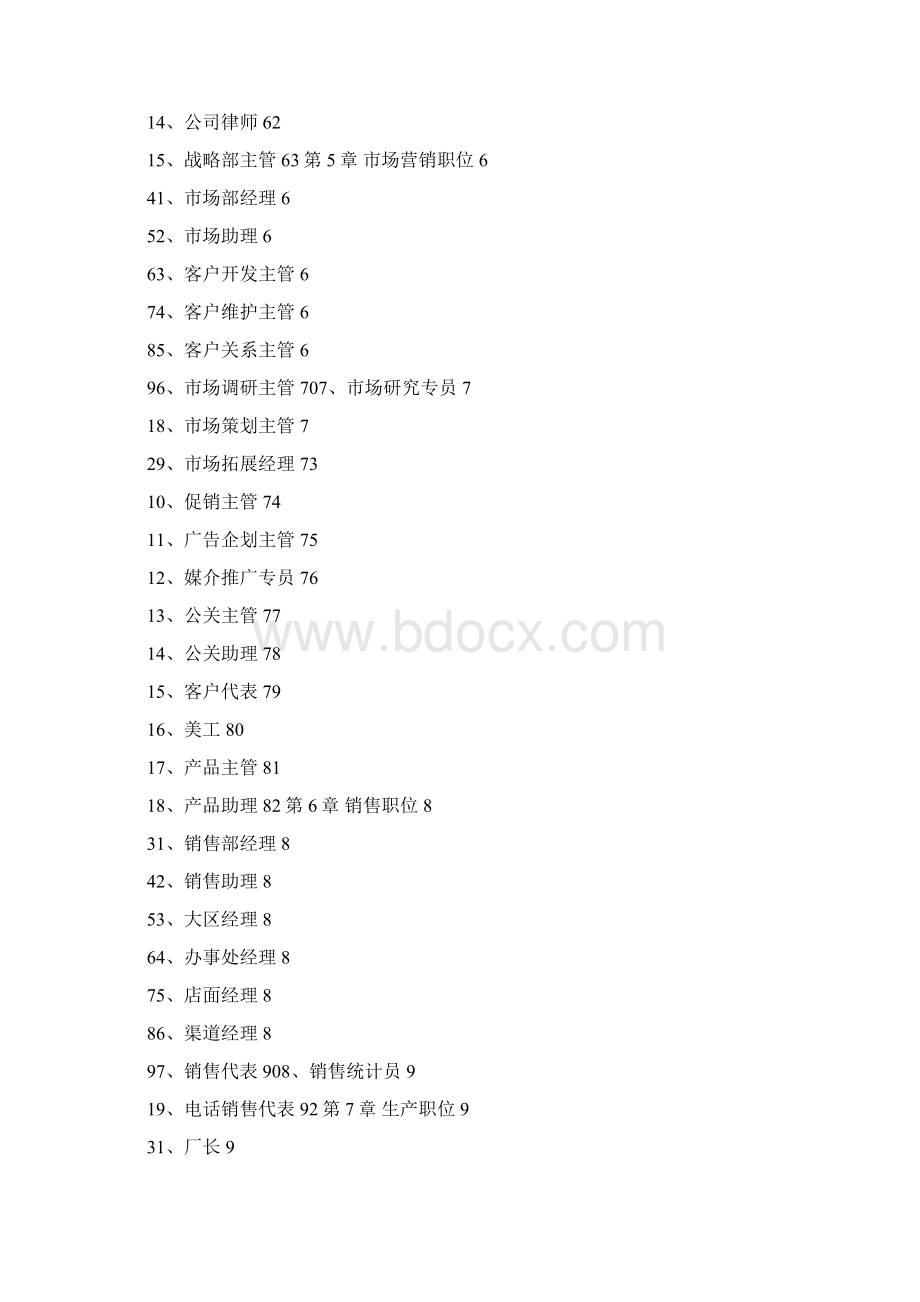 现代企业岗位职责与员工绩效考评全套资料 DOC格式DOCWord文档格式.docx_第3页