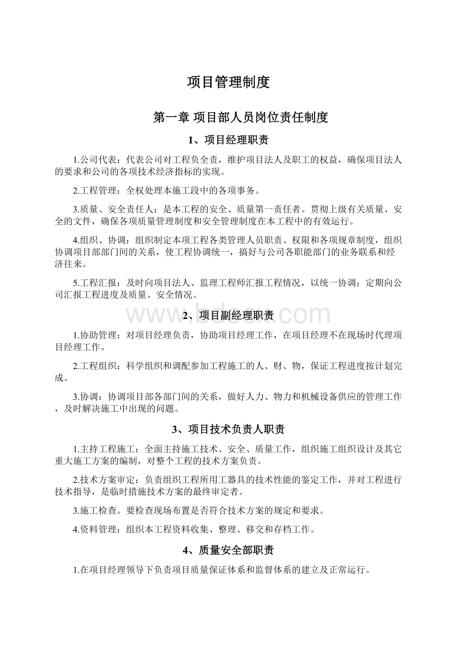 项目管理制度.docx