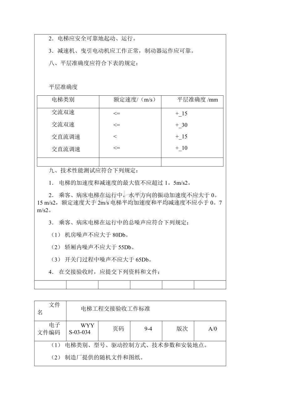 某电梯工程交接验收工作标准Word文件下载.docx_第3页