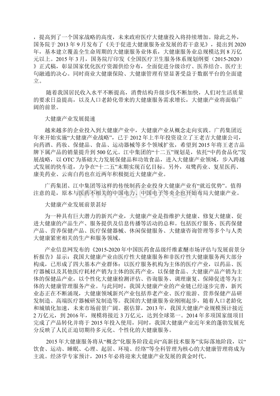 互联网+大健康营销方案.docx_第2页