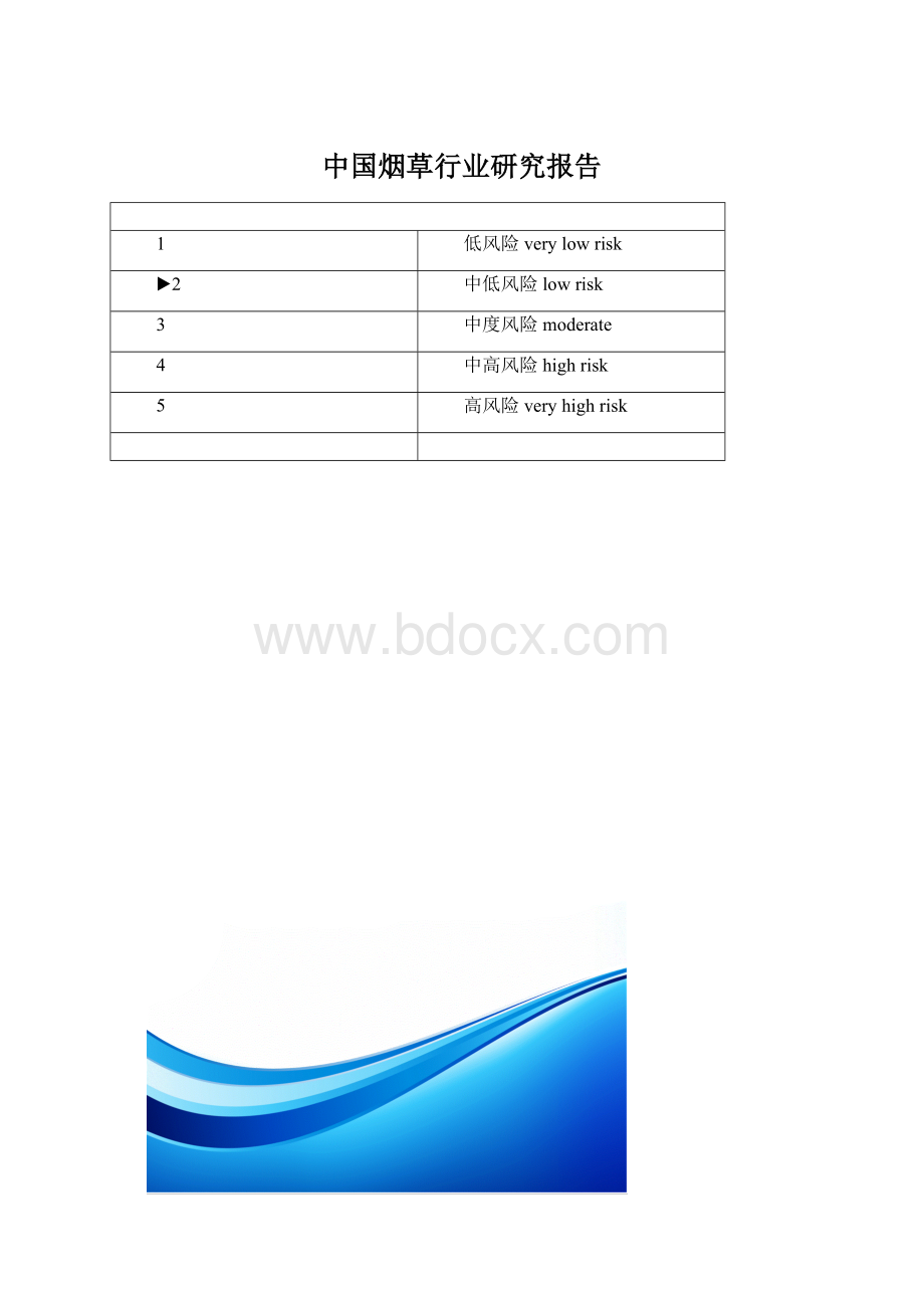 中国烟草行业研究报告Word文件下载.docx_第1页