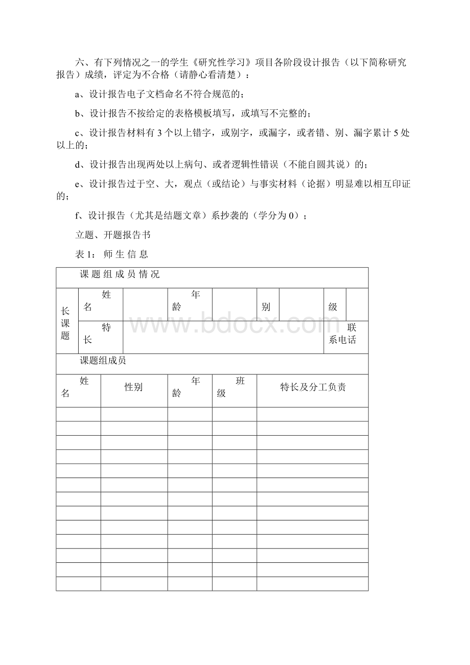 模板高二用《项目设计报告书》.docx_第2页