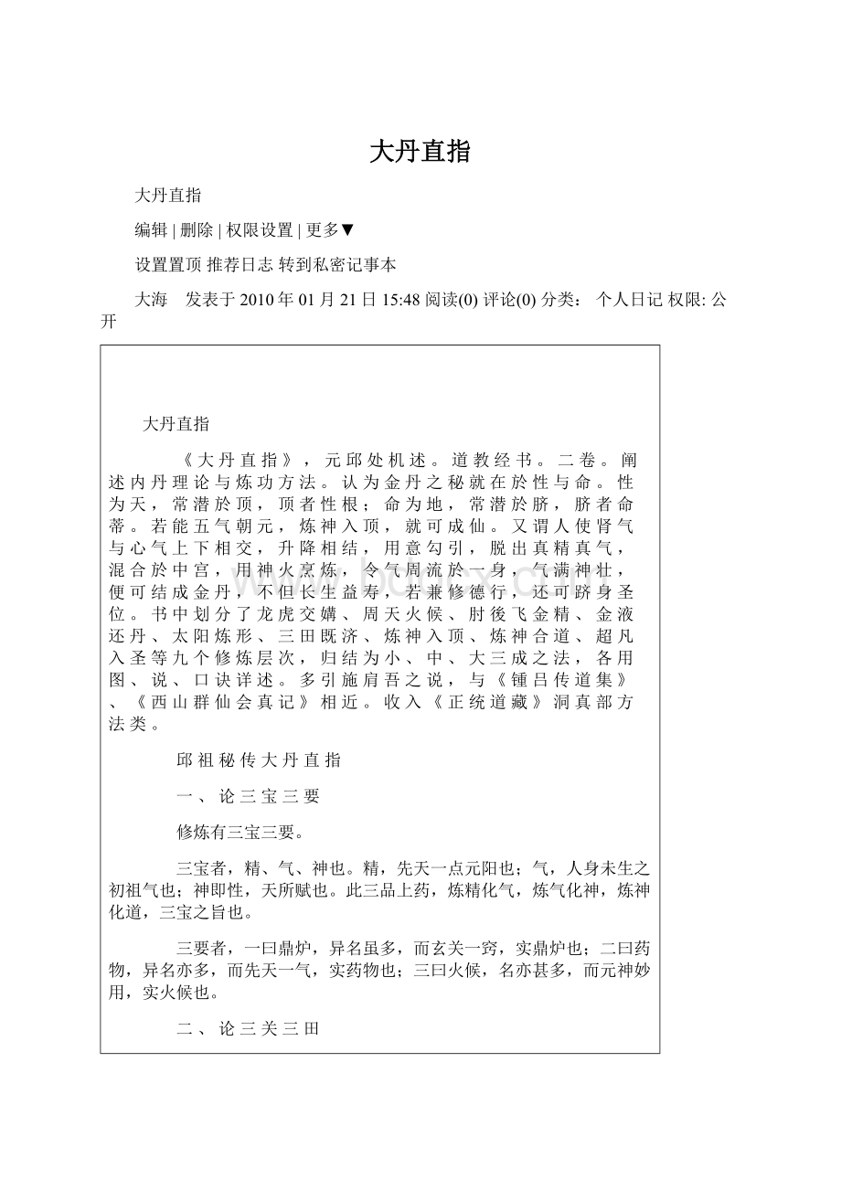 大丹直指文档格式.docx