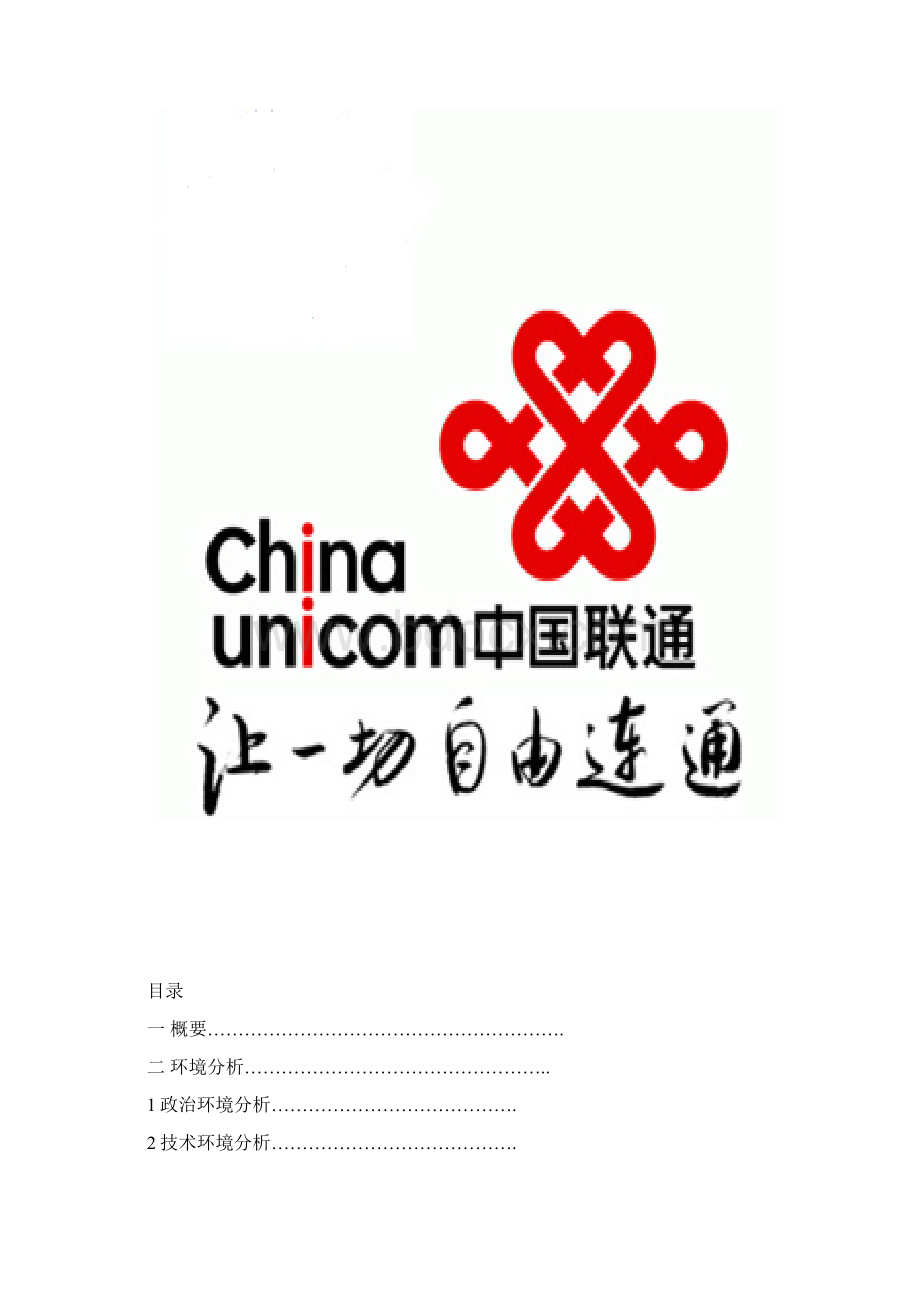 中国联通营销策划书Word格式.docx_第2页