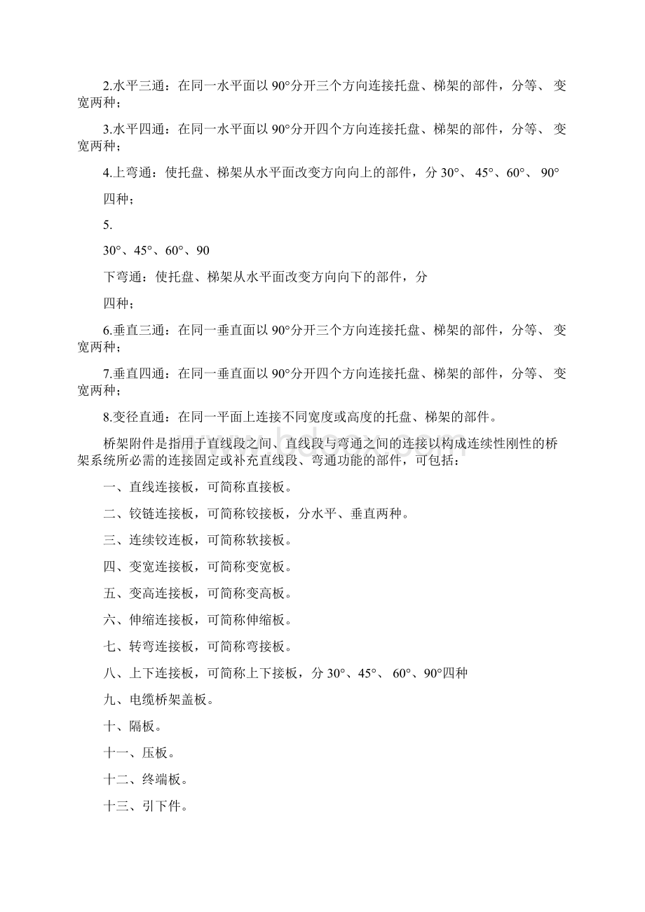 电缆桥架国家标准文档格式.docx_第2页