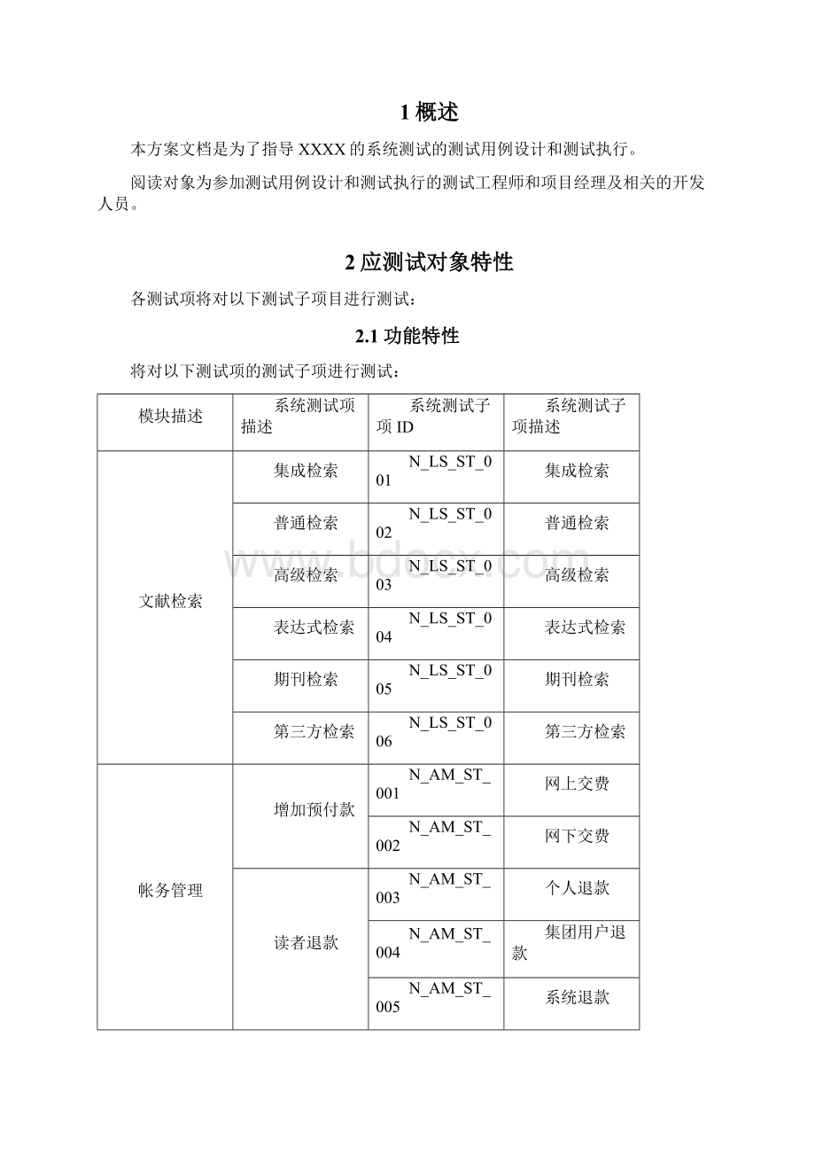 3某BS系统测试方案Word格式文档下载.docx_第3页