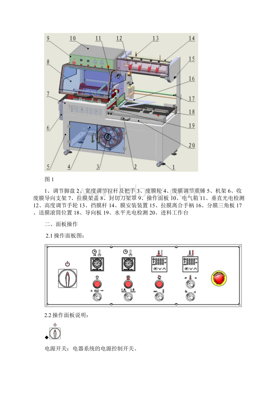 全自动L型封切包装机使用说明书.docx_第3页