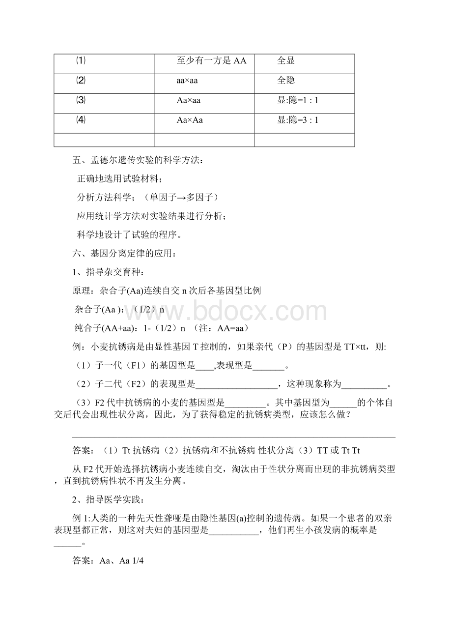 高中生物必修二学考知识点.docx_第3页