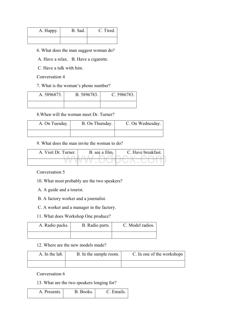 湖南省澧县一中高二上学期期中考试英语doc.docx_第2页